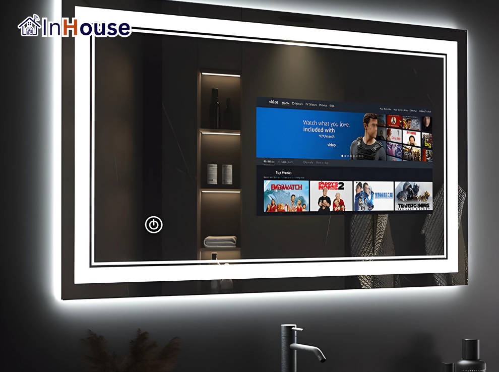 InHouse Smart Mirror Android กระจกอัจฉริยะ Android 11 Google Play ควบคุม Smart Home