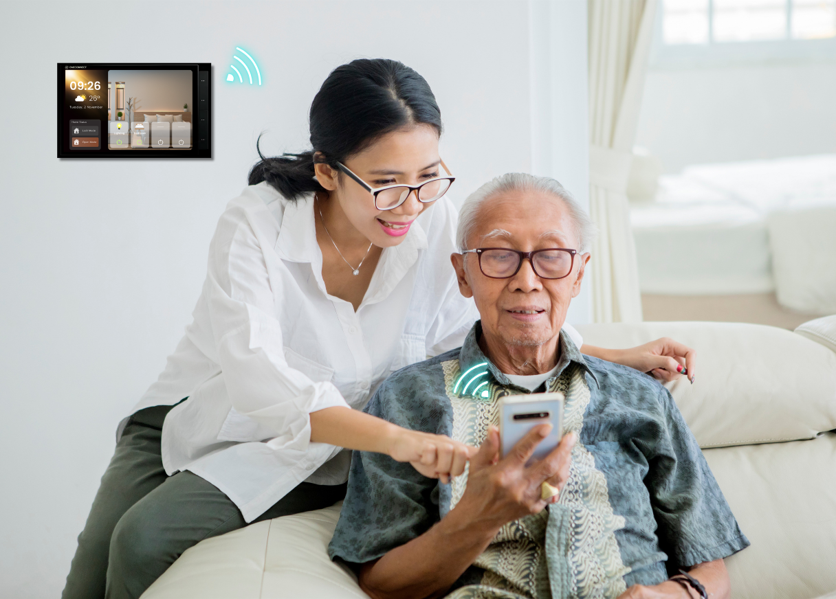 InHouse Smart Elder Care system for older family members