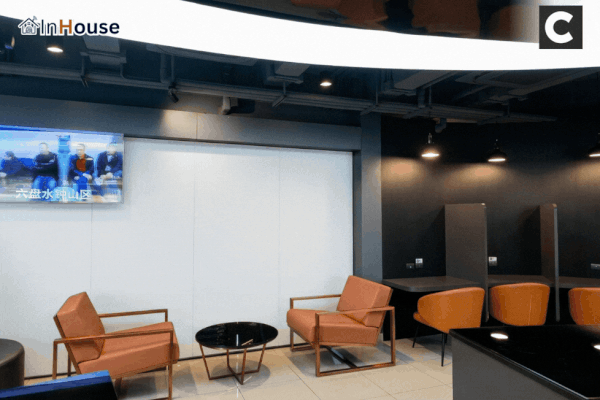True Digital Park Google ออฟฟิศ Co-working ติดตั้งฟิล์มไฟฟ้า Smart Film กั้นโซนทำงาน