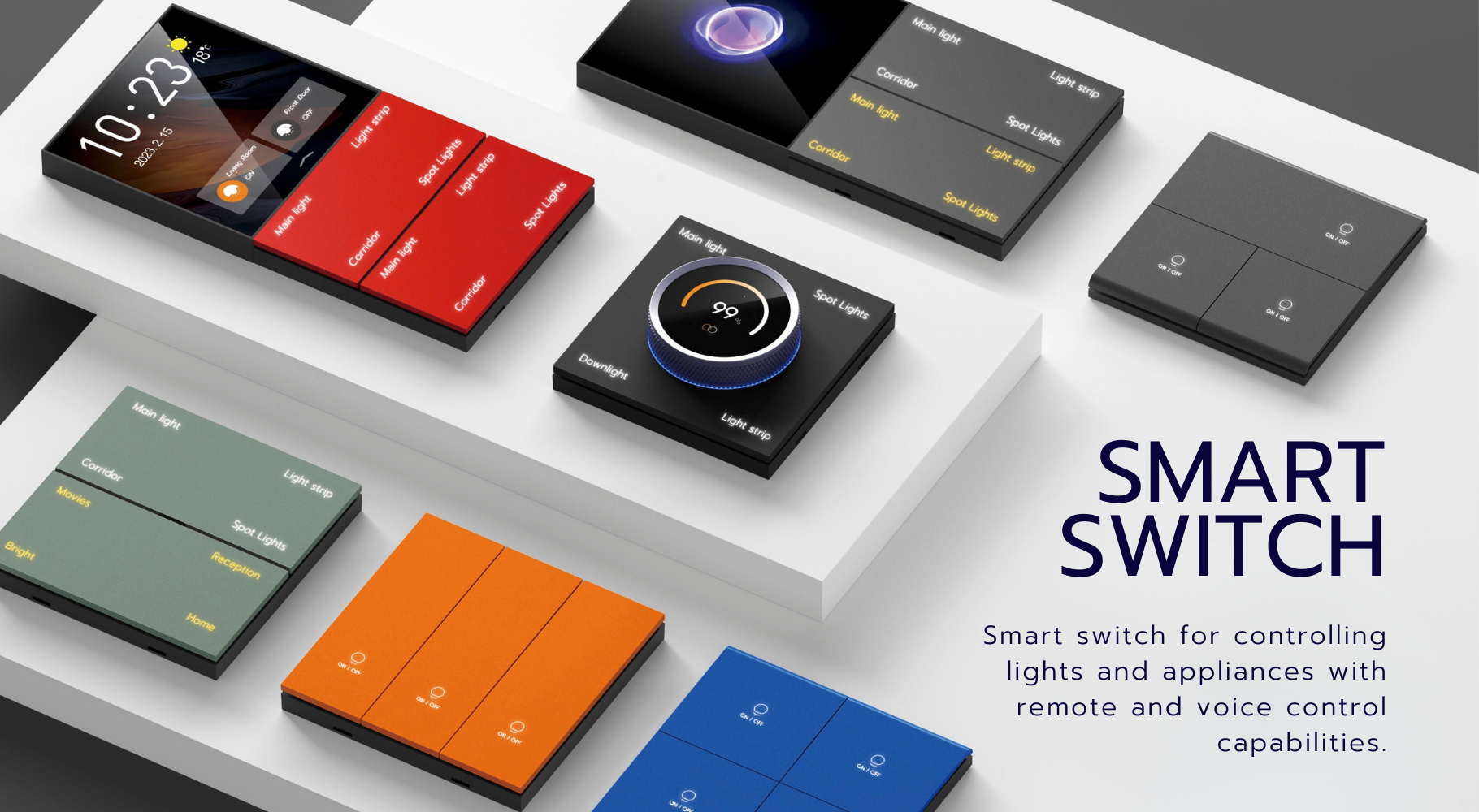 Smart Switch — อุปกรณ์ Smart Home InHouse