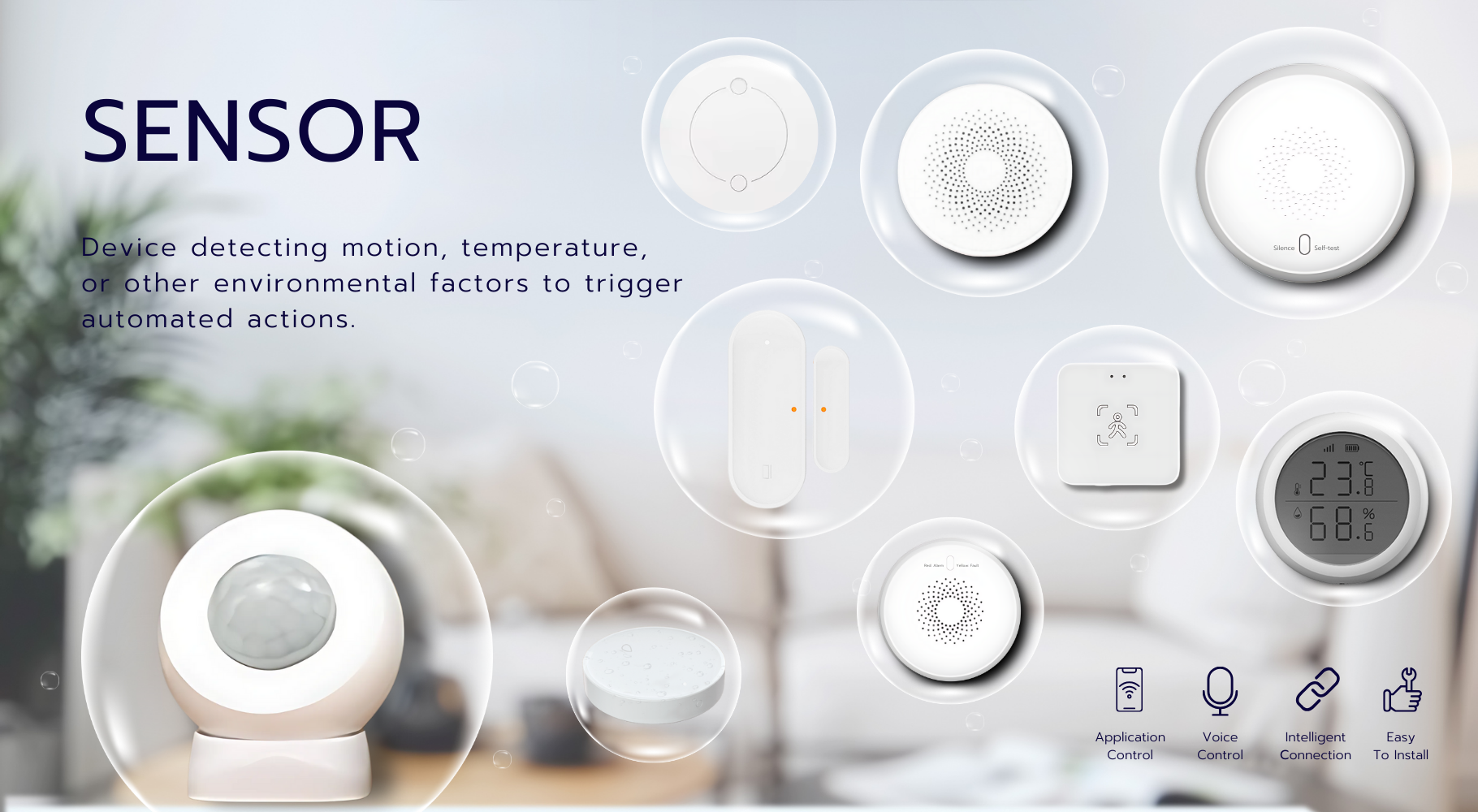 Sensor — อุปกรณ์ Smart Home InHouse