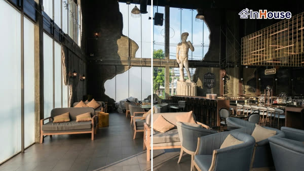ฟิล์มไฟฟ้าสำหรับคาเฟ่และร้านอาหาร · Private Dining + Instagrammable Wall [2026]
