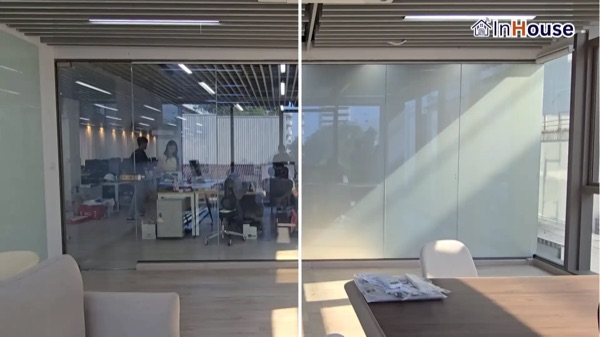 Davis Design – Smart Office & Executive Suite ติดตั้งฟิล์มไฟฟ้า โดย InHouse Technology