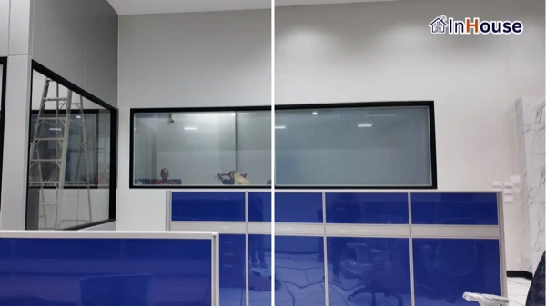 191 Emergency Center – ศูนย์บัญชาการ ติดตั้งฟิล์มไฟฟ้า โดย InHouse Technology