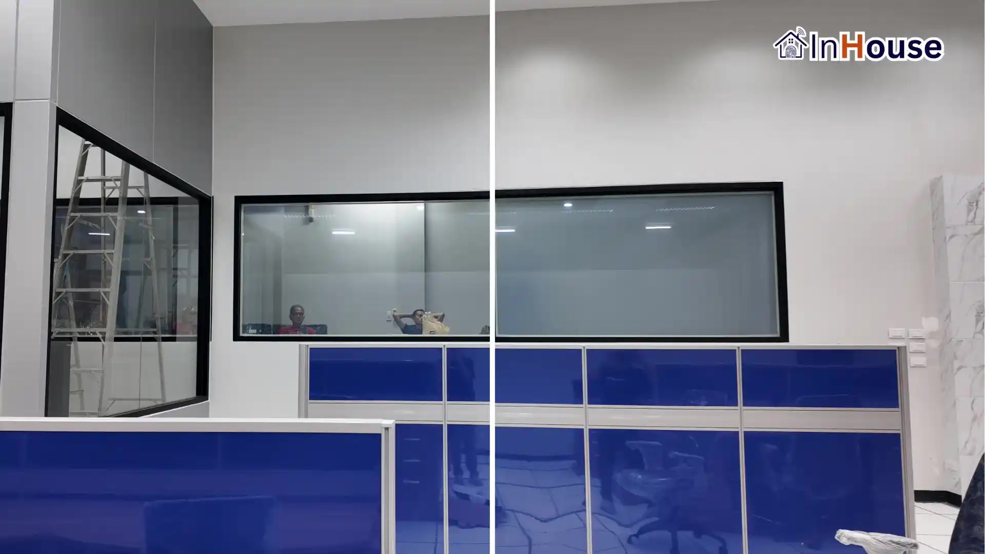 ผลงานติดตั้ง調光フィルム 191 緊急センター · 指令センター โดย InHouse Technology
