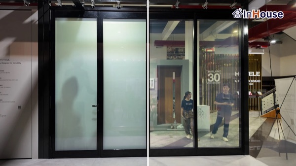 ฟิล์มไฟฟ้าและ Smart Glass ติดประตูแบบไหนได้บ้าง · 7 ประเภทประตู [คู่มือ 2026]