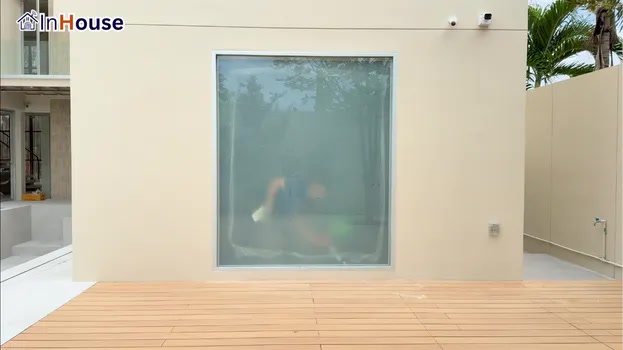 Blocking the view from outside — smart film — blocks outside eyes when using the bathroom — Khun Cap (Ramkhamhaeng) – Smart Bathroom