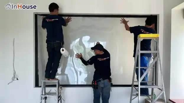 ติดตั้งโดยช่างผู้เชี่ยวชาญ InHouse ฟิล์มไฟฟ้า เป็นส่วนตัวทันสมัยระดับมืออาชีพ — บังฮาซัน – Ultra Luxury Home Multi-Zone