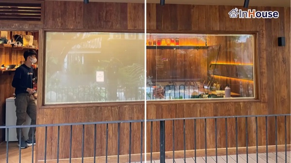 เล่าขาล – Smart Dining Privacy Solution ติดตั้งฟิล์มไฟฟ้า โดย InHouse Technology