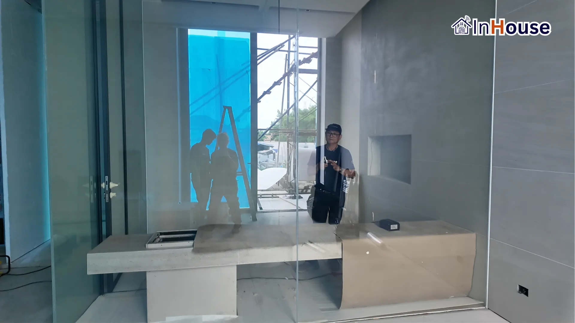 กระจกฝ้าไฟฟ้า · Sexy Bathroom – กระจกฝ้าไฟฟ้าระบบดิมเมอร์คุมความละมุนได้ดั่งใจ