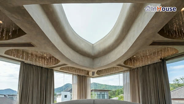 The Yard เขาใหญ่ – Sky Light บ้านพักกอล์ฟ Smart Film ลดร้อน ติดตั้งฟิล์มไฟฟ้า โดย InHouse Technology